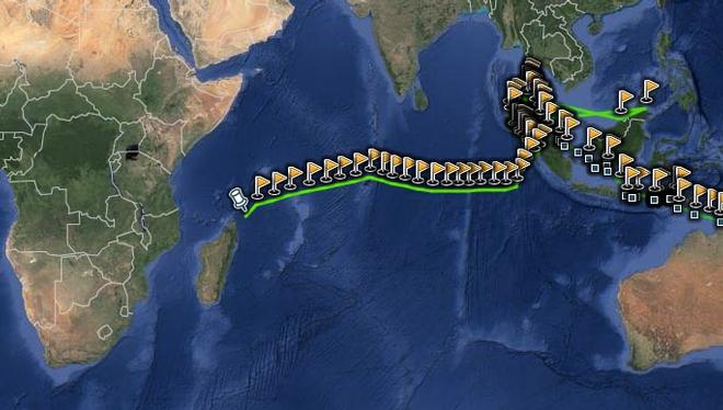 Simanderal's final route &copy;  SW